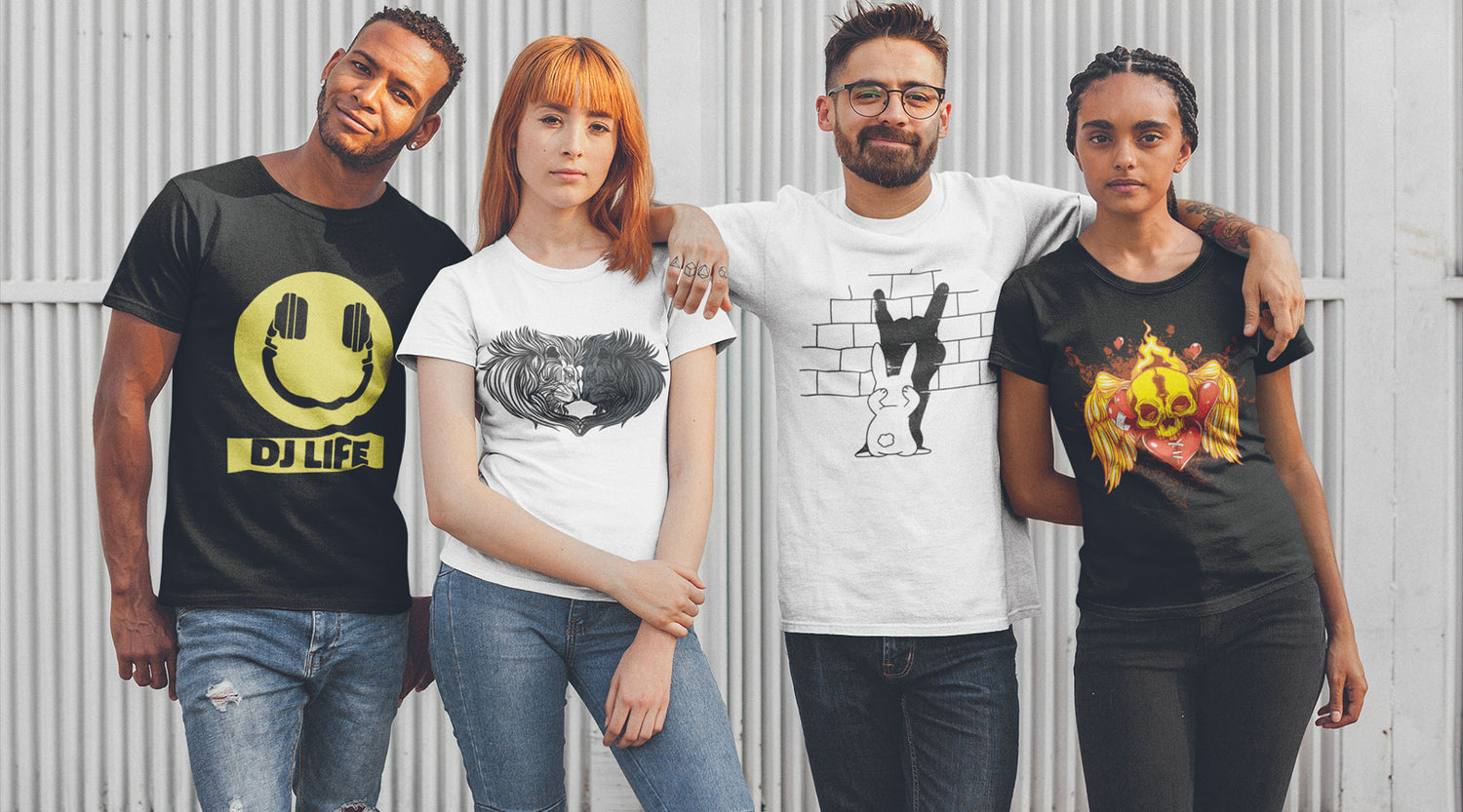 YesSHIRT Les meilleurs Tee-Shirt imprimés pour Homme, Femme en 100% coton. Elaboré et Imprimé en FRANCE dans un large choix dans vos thèmes favoris.