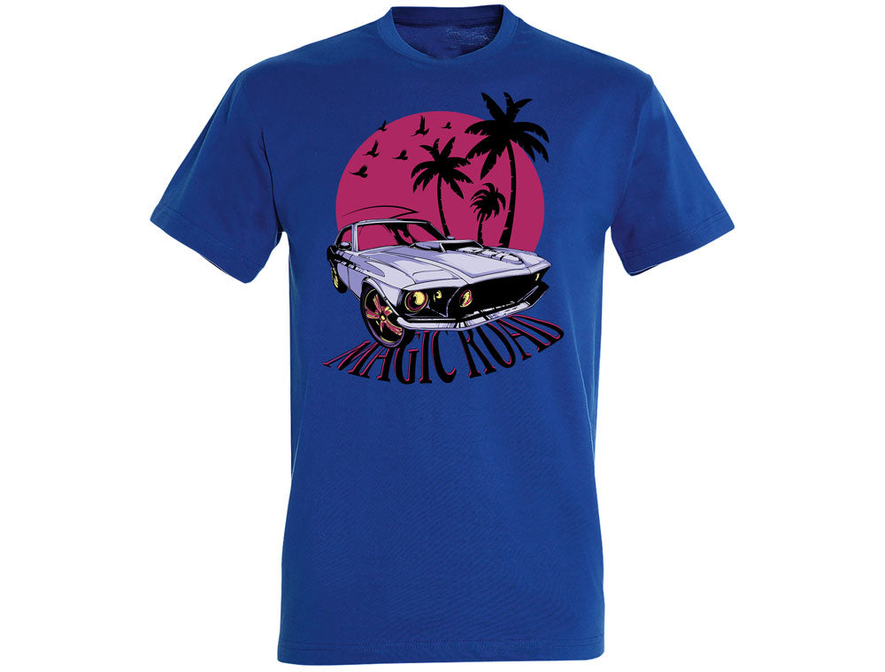 Tee-Shirt Homme Imprimé " Magic Road "