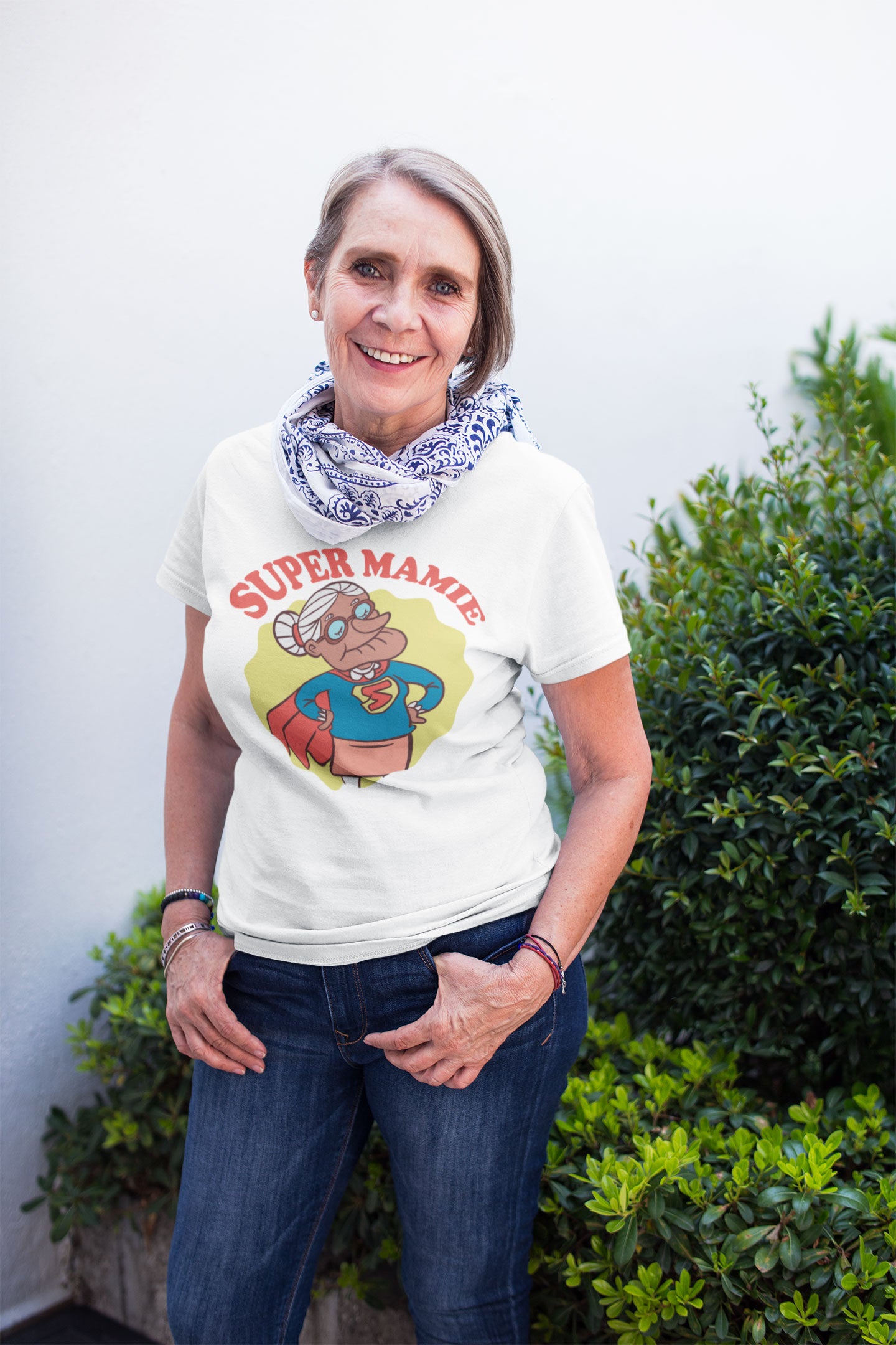 Tee-Shirt Femme " SUPER MAMIE "