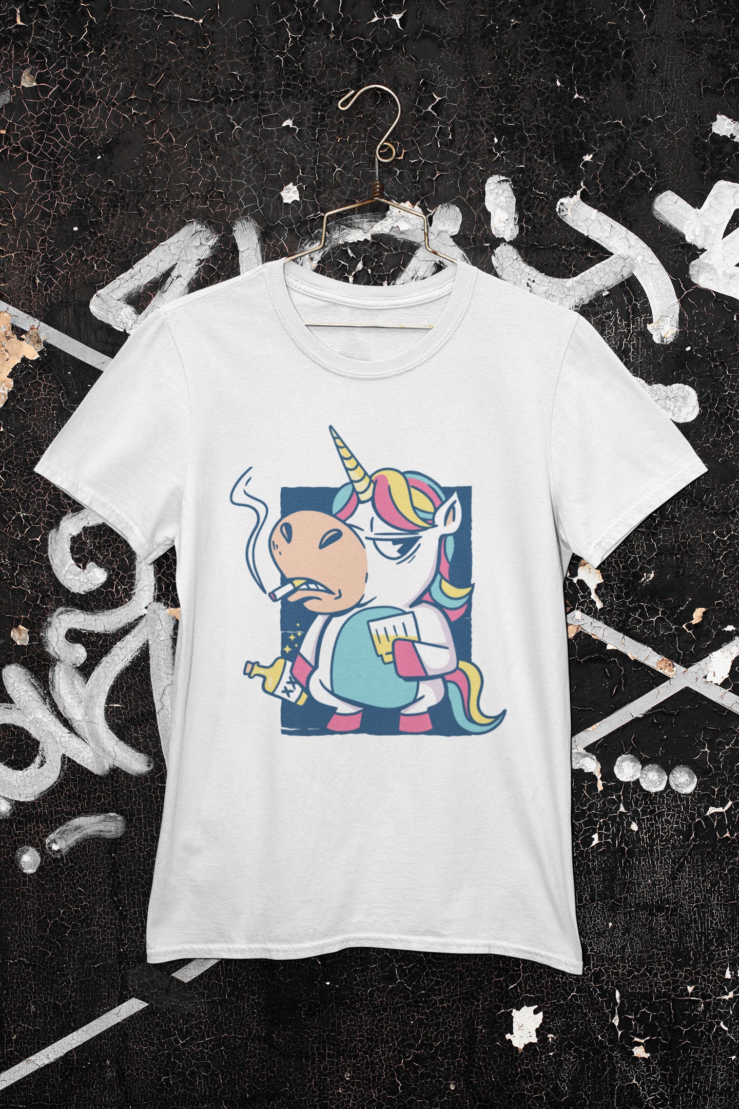 Tee-Shirt Homme " Badboy Licorne "