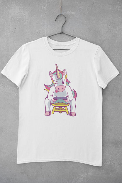 Tee-Shirt Homme " Licorne Gamer "