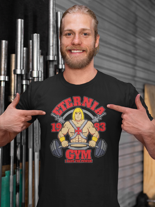 Tee-Shirt Homme He-Man Musclor Eternia Gym